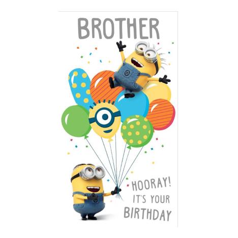Brother Yippee It's Your Birthday Minions Birthday Card £2.45